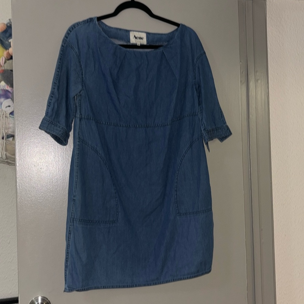 ACNE STUDIOS JEAN DRESS